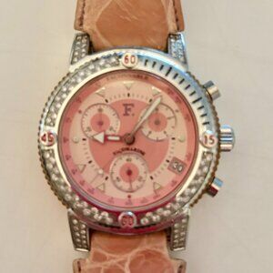 Façonnable Diamond Chronograph Facomarine Watch